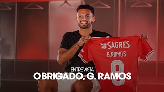 Gonçalo Ramos Até já O Benfica é a minha casa [upl. by Odnalro894]