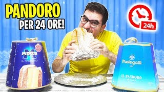 MANGIO SOLO PANDORO PER 24 ORE [upl. by Ki]