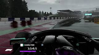 Lewis Hamilton Pole Lap  2020 Styrian Grand Prix [upl. by Anaimad]