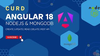 4 ANGULAR CURD OPERATION TUTORIAL  NODEJS  MONGODB  REST API [upl. by Arral]