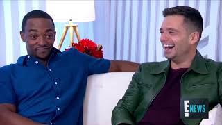 Sebastian Stan and Anthony Mackie Stackie Being Best Friend Goals [upl. by Cutty830]