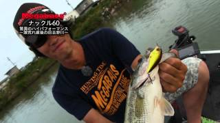 MEGABASS MOVIE 082 KNUCKLE60 実釣動画 [upl. by Icram]