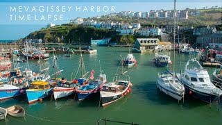 MEVAGISSEY HARBOR TIME LAPSE  CORNWALL UK [upl. by Attenaej]