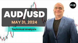 AUDUSD Daily Forecast and Technical Analysis for May 31 2024 by Chris Lewis for FX Empire [upl. by Olivie249]