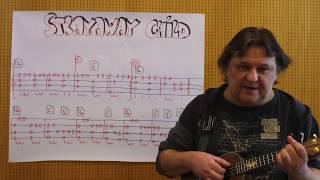 Fingerstyle UKULELE Lesson 188 STRAYAWAY CHILD Irish Traditional [upl. by Mair]