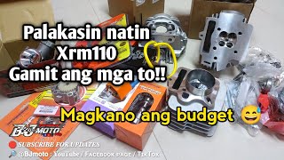 Xrm 110 Palakasin natin Upgrade nasa magkano ang budget [upl. by Eihcir]