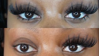 DIY Lash Extensions  2023 beginner friendly [upl. by Ydnir926]