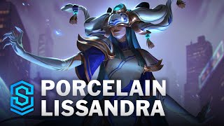 Porcelain Lissandra Skin Spotlight  League of Legends [upl. by Affer]