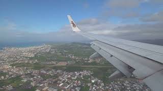 《4K》Japan Transocean Air Boeing7378Q3 JA02RK Landing  New Ishigaki AirportISGROIG [upl. by Latif]