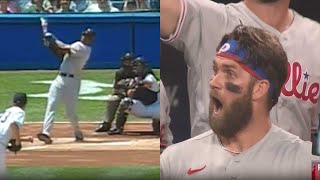 Destroyed home runs that get INCREASINGLY more crushed Absolute moonshots [upl. by Vardon422]