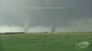 05252024 Windthorst tx  Multiple tornadoes filmed on hand held Canon XF100 [upl. by Arty521]