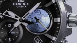 CASIO Edifice EQB600D Product Video  World Traveller [upl. by Ennis908]