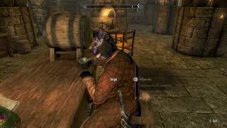 Inigo tells a joke Elder Scrolls V Skyrim [upl. by Issim]