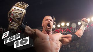 Triple Hs 25 greatest moments WWE Top 10 Special Edition [upl. by Eissoj]