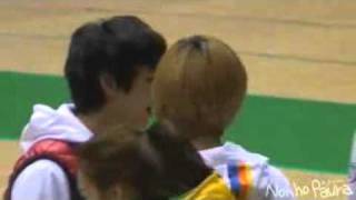 Fancam  110123 2Min  Minho gave advice to Taemin   ISC [upl. by Galven]