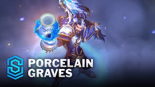 Porcelain Graves Skin Spotlight  PreRelease  PBE Preview  League of Legends [upl. by Curry]