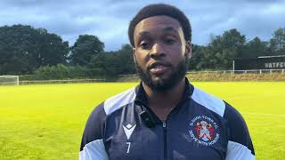 Amersham Town 15 Slough Town  Gary Abisogun interview  9 July 2024 [upl. by Irved]