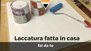 Scopri come fare una quotlaccatura fatta in casaquot senza ricorrere a costose alternative  Fai da te [upl. by Agneta]