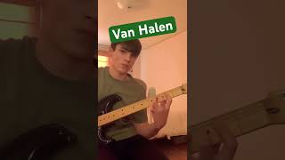 316  Van Halen Cover music guitar shorts [upl. by Odicalp]