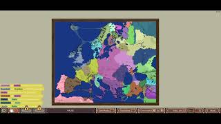 Alternate History of Europe random Simulation [upl. by Kcirednek]