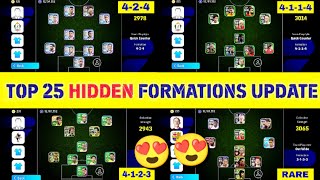 New Formations Update With Playstyle Guide In eFootball 2024 Mobile  424 Formation Update 🤔 [upl. by Van27]