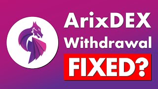 ArixDEX Airdrop Withdrawal amp Listing Update [upl. by Emelun]