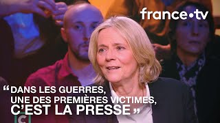 Florence Aubenas  la presse et linformation en temps de guerre  C Politique 19 février 2023 [upl. by Koal]