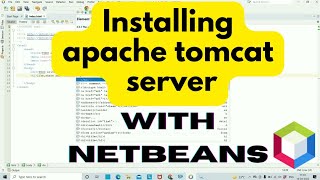 Installing Apache Tomcat server and Configure it with Netbeans [upl. by Behrens]