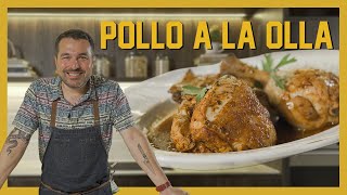 UN PLATO QUE SABE A CASA POLLO A LA OLLA  GIACOMO BOCCHIO [upl. by Sinnek]