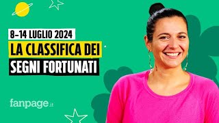 Oroscopo la classifica dei segni più fortunati della settimana dall8 al 14 luglio 2024 [upl. by Assilaj]