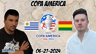 Uruguay vs Bolivia 6272024 Copa America 2024 Free Soccer Picks  Free Football Betting Tips [upl. by Lorena]