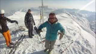 Ski hors pistes Le Corbier Les Sybelles avec Phil le guide 2012 [upl. by Ailecec456]