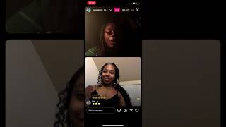 Kash and Bre live after linkup with Ivori nttv southcentralbaddies [upl. by Ratha]