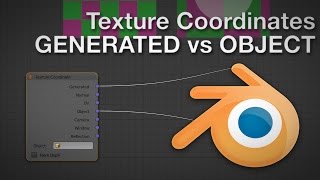 Texture Coordinates Explained Generated vs Object [upl. by Ury974]