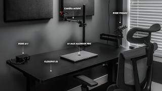 The Ultimate Minimalist Desk Setup for Creating Content [upl. by Vinn]