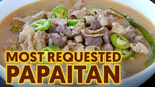 THE MOST REQUESTED PAPAITAN USING BEEF [upl. by Krauss]