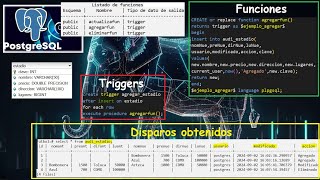 Creación de Triggers y funciones en PostgreSQL desde Consola [upl. by Aklam968]