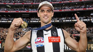 Scott Pendlebury 2023 AFL Grand Final Highlights 24 Disposals 1 Goal [upl. by Nodnol772]