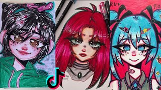 ALT Drawing ART  NEW TikToks Compilation 10 [upl. by Enymsaj]