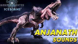 Monster Hunter World Iceborne  Anjanath Sounds [upl. by Atinaej]