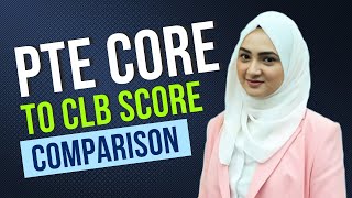 PTE Core to CLB Score Comparison  Alfa PTE [upl. by Notak440]