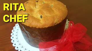 PANETTONE GASTRONOMICO alle OLIVE🎄RITA CHEF  Fatto a mano con impasto unico [upl. by Nnylharas]