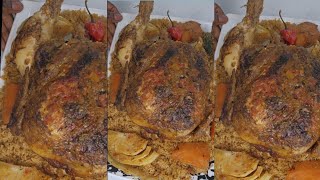 The Ultimate Gambian BenachinJollof Rice recipe Thiebou guinarWhole Chicken jollofrice [upl. by Hibbs410]