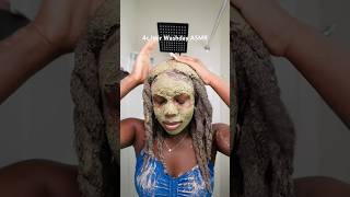 ASMR 4c Hair Washday asmr asmrsounds washday naturalhair hairgrowth [upl. by Delle]