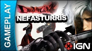 Devil May Cry 2 HD Boss Fight  Nefasturris  Gameplay [upl. by Hesta]