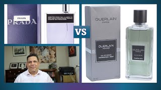 Prada Amber Vs Guerlain Homme EDP Episode  462 [upl. by Ilyak356]