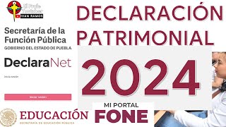 TUTORIAL Declaración Patrimonial 2024  Paso A Paso [upl. by Swamy]