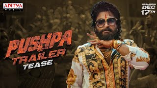 Pushpa Trailer Tease  Allu Arjun  Pushpa  Rashmika  Fahadh Faasil  DSP  Sukumar  17th Dec [upl. by Amiarom]