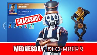 NEW Crackshot Style amp Crackdown Emote returns after 340 days ITEM SHOP  December 9 [upl. by Titos364]