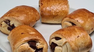 Nouvelle recette de pains au chocolat briochés chocolatine [upl. by Eelirem314]